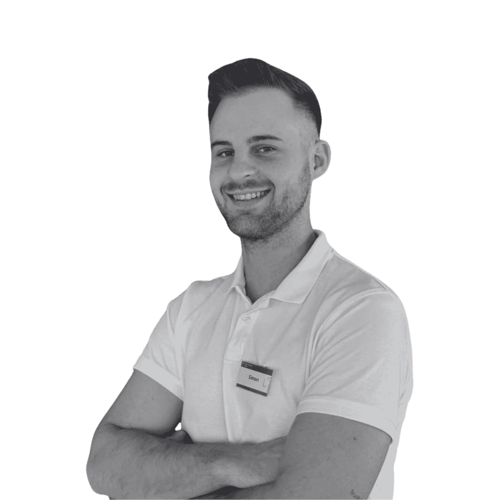 Simon Berg, examinierter Sporttherapeut und Inhaber des EMS ACTIVE point Gesundheitsstudios in Ellhofen